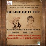 Théâtre, samedi 30/04, 20h30, Récatadou, Délire de fuite !