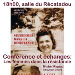 Conférence les Femmes dans la Résistance