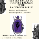 Conférence Mercredi 23/10 18h Récatadou