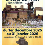 Crèche de Noël de "Mr Allumette" Eglise de Labeaume du 8/12 au 31/01