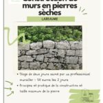 Stage construction murs en pierres sèches 17 et 18/04