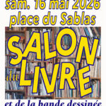 Salon du Livre samedi 16/05 place du Sablas