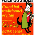 Bal Folk Vendredi 31 Juillet