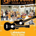Concert Ukulélé les D'Ukes Mardi 11/08 Matin et Jeudi 13/08 17h place du Sablas